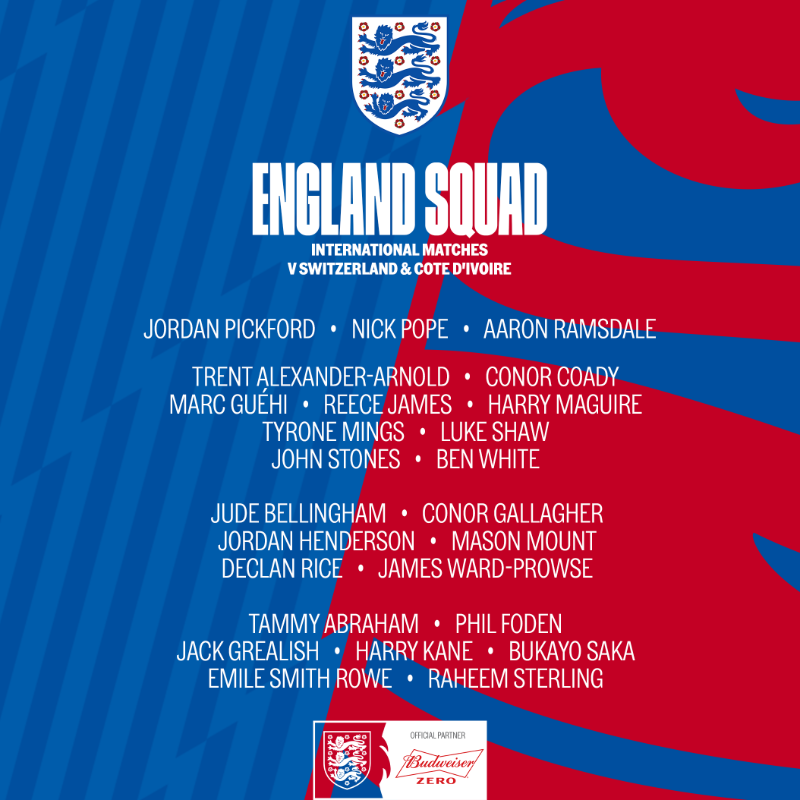 Englands recent squad and what we would change Utilita Community